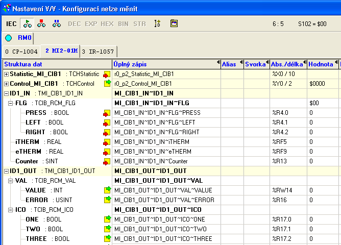 CIB JEDNOTKY 3.19.1. Konfigurace Obr. 3.63 Konfigurace jednotky Offset teploty Korekční offset interního a externího teploměru, o který bude upravena naměřená teplota. 3.19.2.