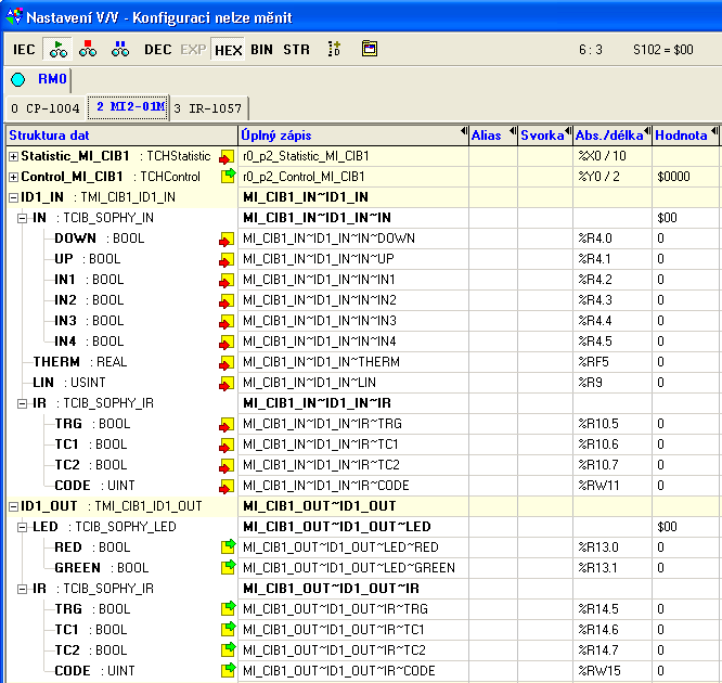 3.26. SOPHY2-L 3.26.1. Konfigurace Offset teploty Obr. 3.82 Konfigurace jednotky Korekční offset teploměru, o který bude upravena naměřená teplota. 3.26.2. Struktura předávaných dat Jednotka obsahuje