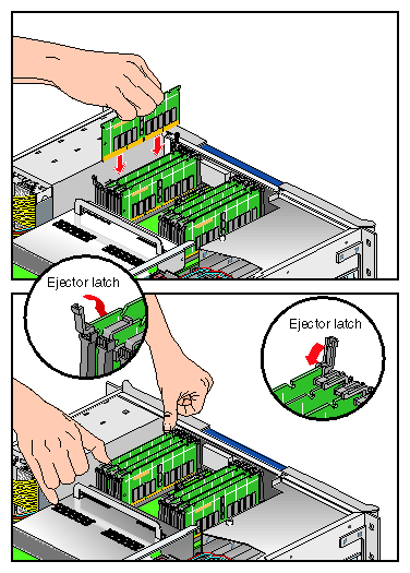 Cs je kondenzátor, svislý vodič je pro čtení či zápis dat, vodorovný vodič je adresový přivedením napětí se otevře tranzistor T1 a kondenzátor je připojen k datovému vodiči.