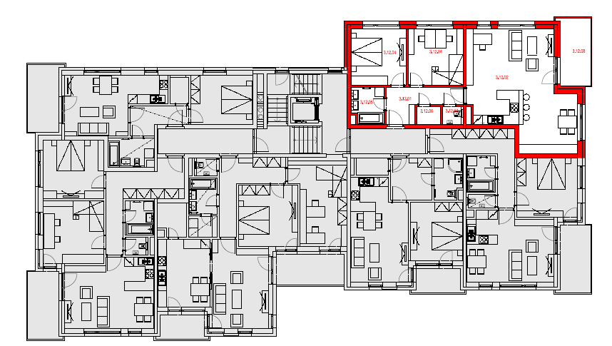 Byt 3.12-3+kk/B, 95,08 m2, 3.