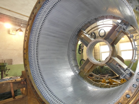REFERENČNÍ ZAKÁZKY VODNÍ ELEKTRÁRNY HPP Shaori (Gruzie) Generální oprava synchronních generátorů TG1 a TG2, výměna magnetického obvodu, přepočet stroje, realizace 2011, 2012 2 GS 1910, 12.