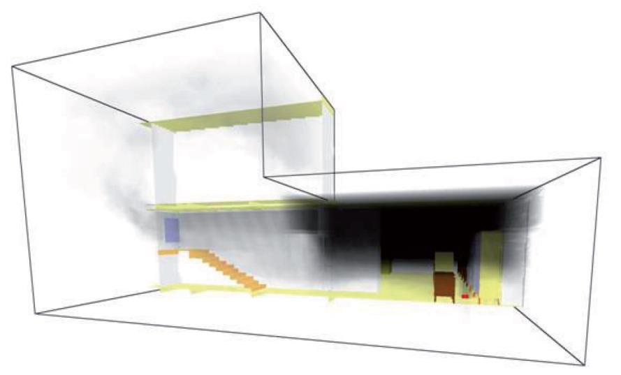 Matematické modely typu pole (CFD) 49 Složitější geometrie Požární