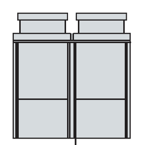 - nízké vibrace - nízká hlučnost motor ventilátoru Napětí SRV-280W / XBP 50 Hz 380 V - 415 V Celková maximální délka potrubí 125 m.