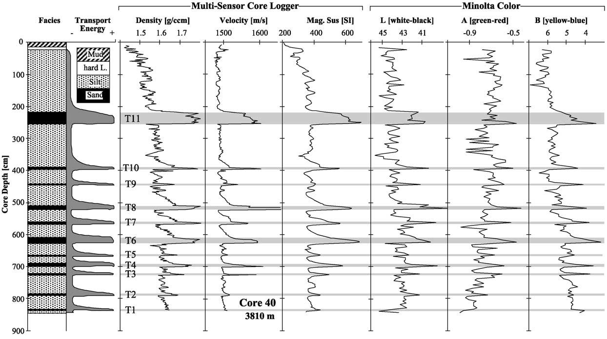 6.2.1. Závislost magnetické susceptibility na zrnitosti klastických sedimentů Susceptibilita klastických sedimentů obvykle souvisí s jejich velikostí zrna.