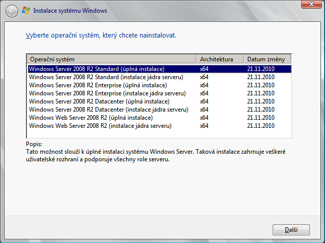 UTB ve Zlíně, Fakulta aplikované informatiky, 2013 49 6 NASAZENÍ SYSTÉMU WINDOWS SERVERU 2008 R2 Z pohledu operačních systémů je celá síť homogenní, což částečně zjednodušuje popis instalace systém