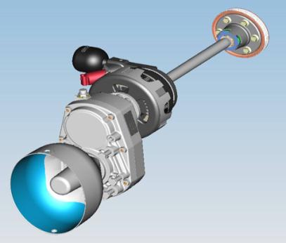 Přední hydraulický tříbodový závěs a přední vývodový hřídel Zvedací kapacita 2250 kg. Plně integrovaný přední TBZ v rámu a přední vývodový hřídel k dispozici u všech modelů.