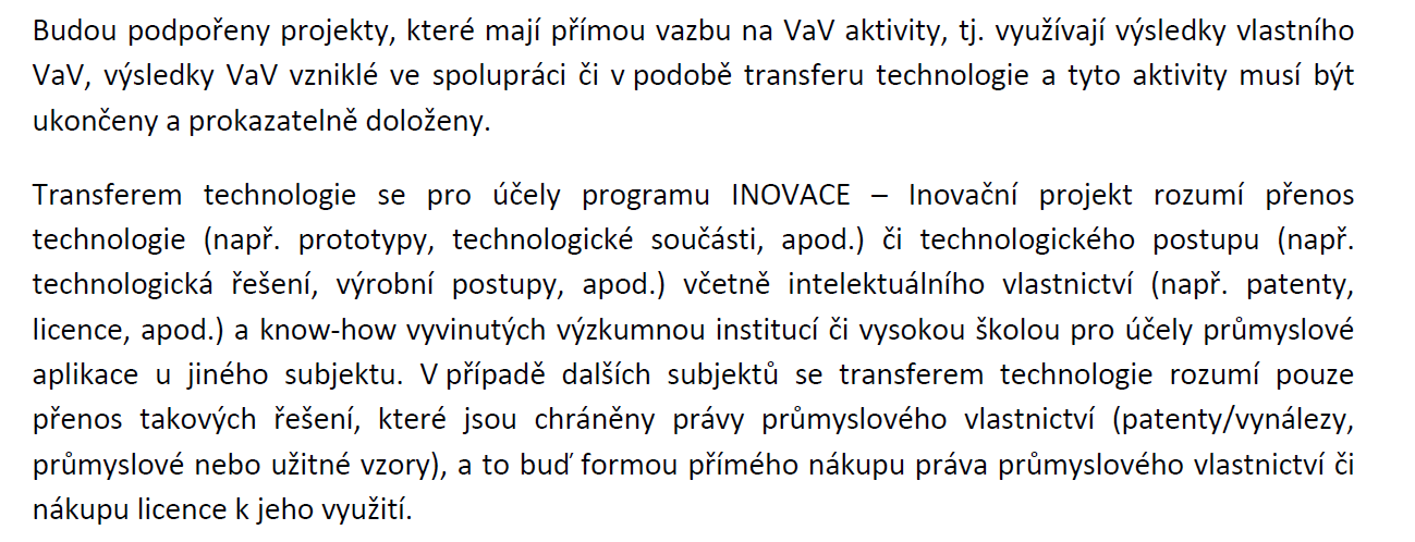 Inovace -