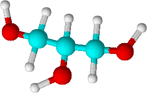 Bezbarvá olejovitá kapalina nasládlé chuti, derivát propanu se třemi hydroxylovými skupinami. Využití - kosmetika, léčiva, potravinářství, barviva, plasty, výroba výbušnin.