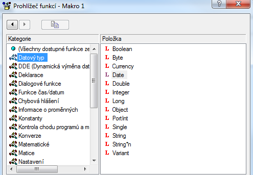 Všimněme si, že u funkce navíc definujeme datový typ (nemusíme, ale je to doporučeno, stejně jako explicitně definovat typ proměnné), a to z toho důvodu, jak již bylo řečeno, funkce je nositelem