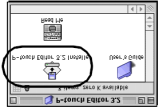 Dvakrát klikněte na složku Mac OS 9. 2. Vyberte Brother P-touch Editor nebo Quick Editor. 3. Dvakrát klikněte na složku P-touch Editor 3.2. Pro Windows 95 / 98 / 98SE / Me /NT 4 vyberte editor v seznamu programů.