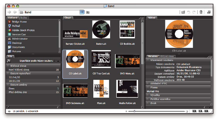 INCOPY CS3 8 Obsah DVD Instalační DVD nebo DVD s dalším obsahem, zahrnuté ve vašem produktu, obsahují další materiály a zdroje, určené pro použití s vaším softwarem.