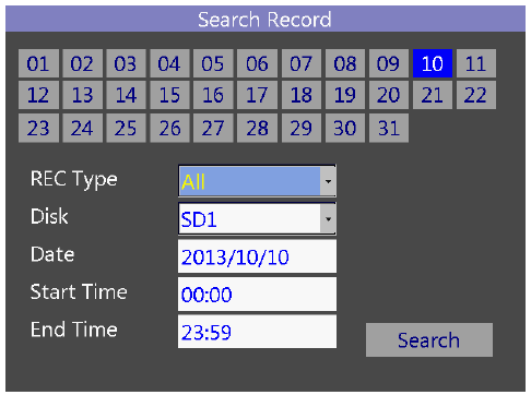 5.4 Tools další nastavení Format formátování SD karty. Formátování vymaže všechny záznamy na kartě.