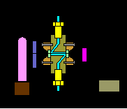 UV/VIS detektor - detekční cela