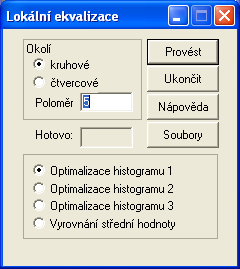 ZODOP 57 pixel max min 32.11 Min < val < Max Navolí se filtrace typu Min-Max. Hodnota obrazového elementu se nahradí výrazem: pixel min pro pixel min pixel max pixel max pro pixel min pixel max 32.