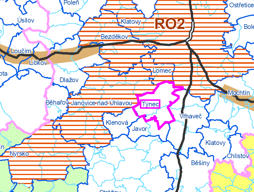 Zásady územního rozvoje (ZÚR) Plzeňského kraje byly vydány Zastupitelstvem Plzeňského kraje dne 2.9.2008 usnesením č.834/08 s nabytím právní moci 17.10.