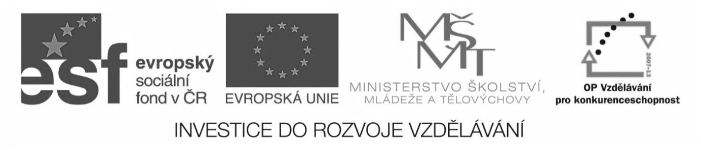 podporou projektu Průřezová inovace studijních programů Lesnické a dřevařské fakulty MENDELU v Brně (LDF) s