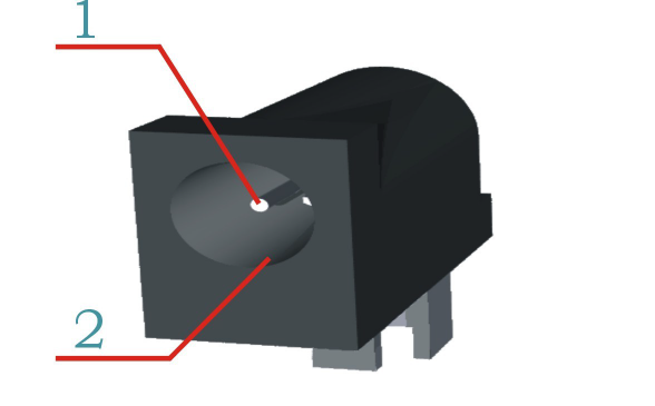 9 D13 => PA.5 (SPI1_SCK/ADC5) 10 UEX #CS => Default D4 => PB.5 (I2C1_SMBA/TIM3_CH2/SPI1_MOSI) 3.10. Konektor PWR JACK Pin Signal Name 1 Power Input + 9 až 30V DC 2 GND 3.