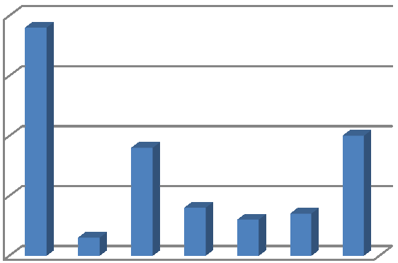 11. Jaké faktory podle Vašeho názoru ovlivnily Vaše poranění? Graf č.