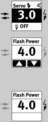 6. Nastavení studiového zábleskového světla 6.1. Nastavení světelného výkonu Jas záblesku je dán světelným výkonem výbojky. Výkon lze nastavit od 1,0 do 6,0 v krocích po 0,1.