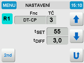 Pokud nebude splněna tato podmínka, přepne se regulace do klidového stavu a klapka CPV se uzavře.