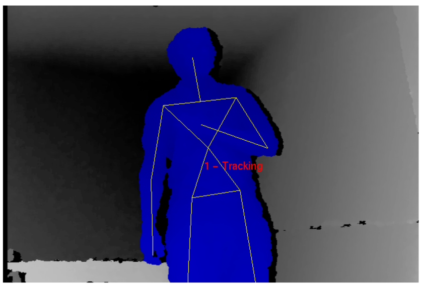 zpracován v počítači nebo jiném zařízení a podle vývoje modelu v čase jsou rozpoznávána gesta. Kinect byl vyvinut jako vstupní zařízení pro ovládání her na Microsoft Xbox 360.