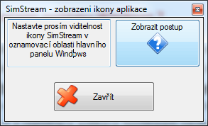 V operačním systému Windows 7 je potřeba pro úplnou funkčnost měřící aplikace SimStream (resp.