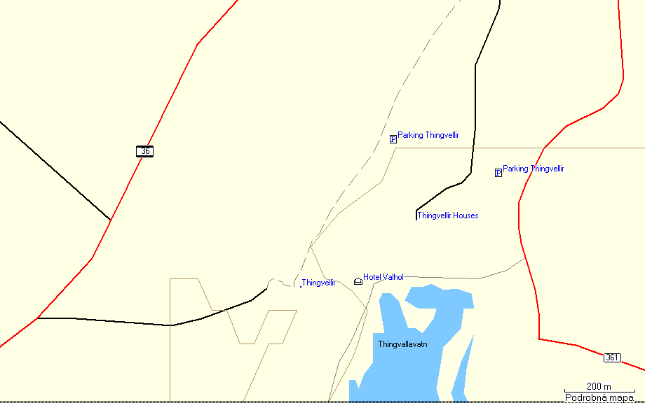 12.7. 2008 (sobota) Pingrellir RG 99, mapka RG 100, 103 ; LP 179, mapka LP 180 - proslulá sněmovní pláň - svaté útočiště - 930 založen starý islandský svobodný stát - Sněm Althing (nejstarší