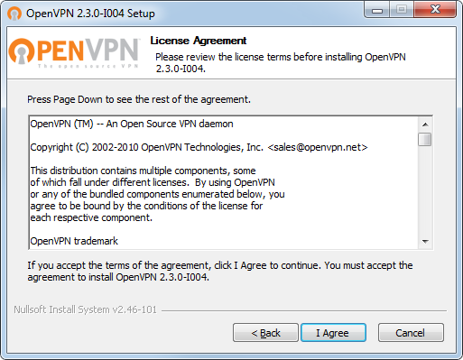 Spustí se instalátor programu OpenVPN, stiskněte Next.