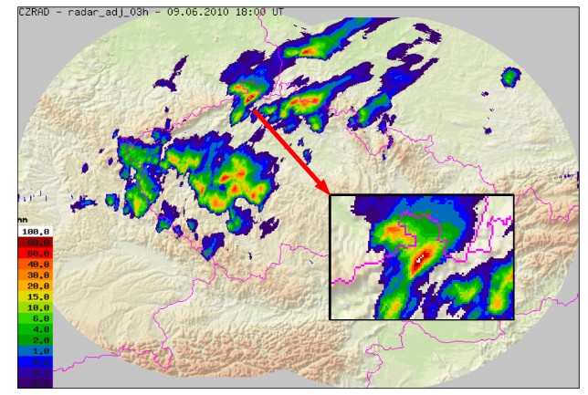Epizoda 6/2010 Adjustovaný radarový odhad plošné srážky (od