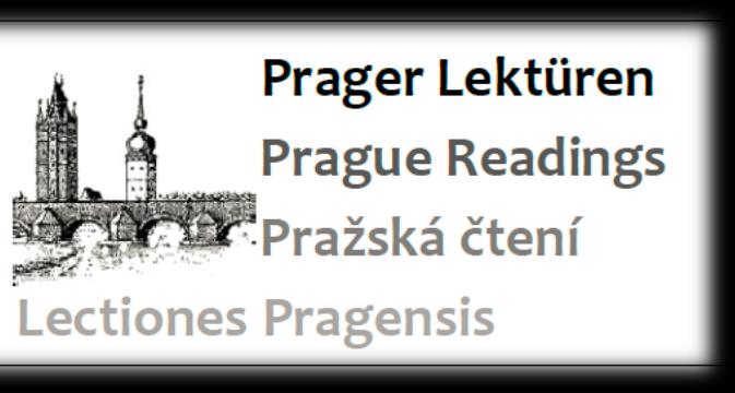 Další aktivity pro / se studenty Hostovské přednášky a semináře, např.: Jürgen Wertheimer: Die neue Sprache der Kulturkonflikte 26.-28. 11.