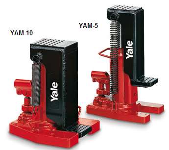 Hydraulický strojní zvedák se zvedací patkou YAM Nosnost t na patce Zdvih Rozměry A B C D E F G YAM-2 2,0 113 8 235 180 125 50 50 85 16 YAM-5 5,0 120 19 290 257 182 75 57 117 22 YAM-10 10,0 145 38