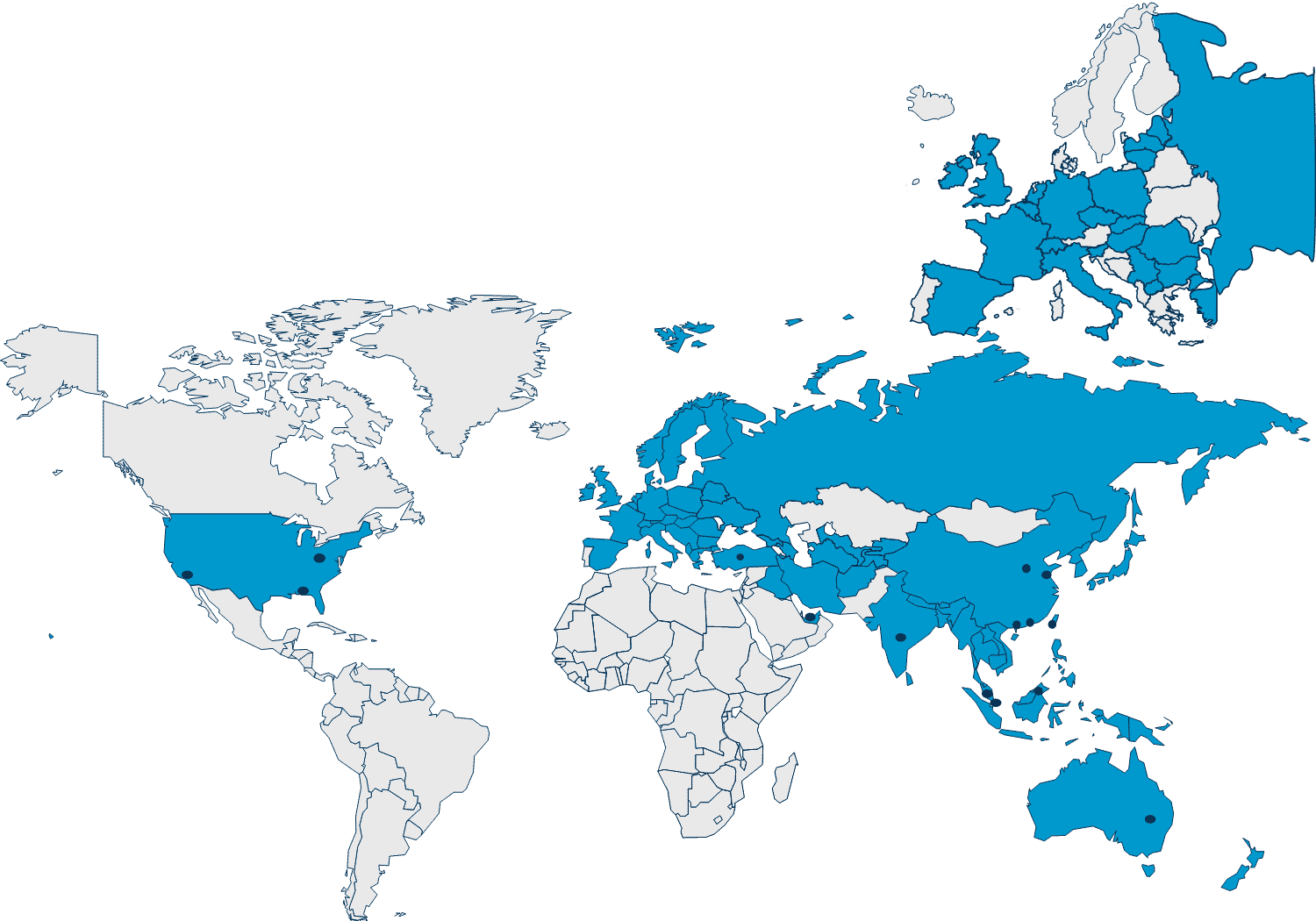 Ve více neţ 30 zemích KBC ve světě Střední a východní Evropa jako druhý domácí trh Belgie Lucembursko Velká Británie Irsko Francie Španělsko Nizozemí Německo Švýcarsko Monako Itálie