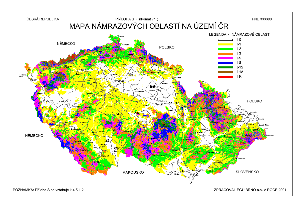 Příloha S (informativní) Mapa