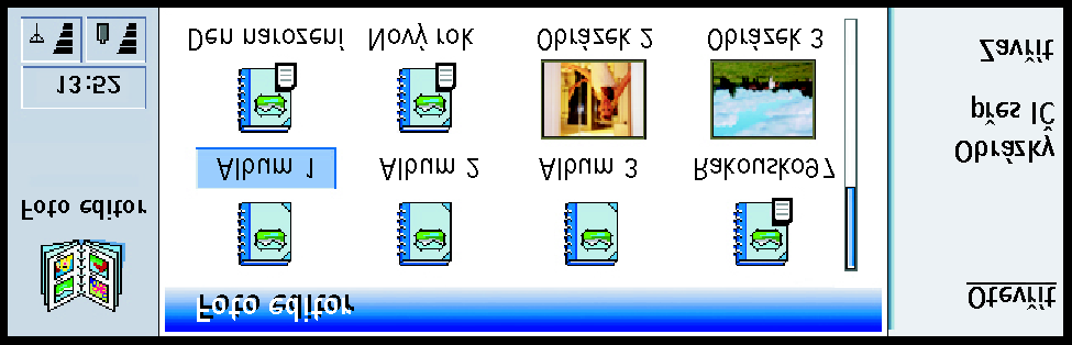 236 Extra Tip: Máte-li obrázky nebo alba ulo¾eny v adresáøi D:\Dokumenty\Fotogalerie\ na vlo¾ené pamì»ové kartì, zobrazí se v tomto zobrazení také.