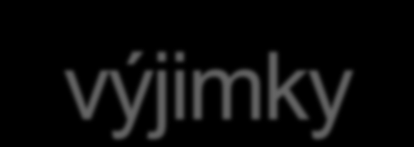 Testování chybových stavů Atribut [ExpectedException(ExceptionType)]