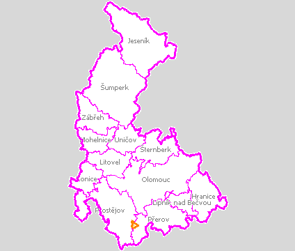 A. NÁZEV OBCE Název části obce (ZSJ): Polkovice Mapa A: Území obce Přehledová mapka Kód části obce PRVK: 7109_034_01_12548