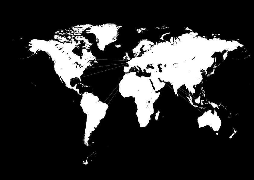 CUSTOMERS WORLDWIDE Dvě třetiny produkce směřují na export. Hlavními odběrateli jsou světové a nadnárodní koncerny automobilového a spotřebního průmyslu pěti světadílů.