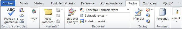 L 13 Různé nástroje Porovnání dvou verzí dokumentu Porovnání Dva dokumenty vedle sebe,