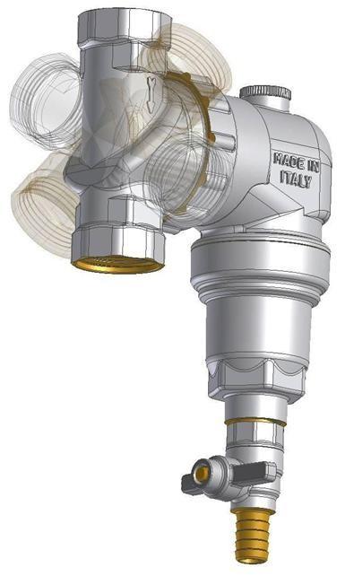 RBM MAG-NUS Odstraňuje všechny nečistoty v systému Je samočisticí Optimalizuje hydraulické