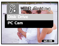 PC kamery. 2. krok: Připojení fotoaparátu k počítači 1. Jeden konec kabelu USB rozhraní zapojte do volného USB portu na počítači. 2. Druhý konec kabelu USB rozhraní zapojte do příslušného konektoru na fotoaparátu.
