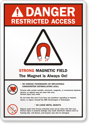 Rizika Limity MRI dle FDA 2003 (U.