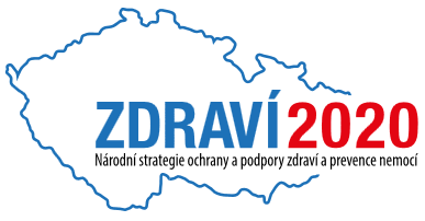 Logo Národní strategie - Ministerstvo zdravotnictví předpokládá naplňování Národní strategie Zdraví 2020 ve spolupráci se