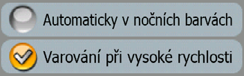 3.2.4 Přepínače Pokud může mít funkce jen dvě hodnoty (zejména Zapnuto a Vypnuto), bude použit přepínač.