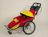 Sportovní kočárek Kozlík BABY - výprodej skladových zásob pro děti od 0 do 4 let Tato akční cena se vztahuje na potahy v barvách: žluto-modrý, žluto-červený a žluto-zelený.