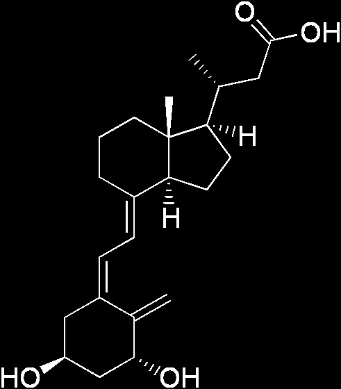 3.3.2.3. Deaktivace a exkrece vitamínu D Proces vyloučení vitamínu D3 začínají enzymy C-24 hydroxylasa a C- 1α hydroxylasa.