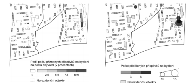 republiky, ve které jsou vymezeny zóny suburbanizace (6:). Mapa je z roku 2009 a byly vytvořena jako součást dílčího cíle DC03.