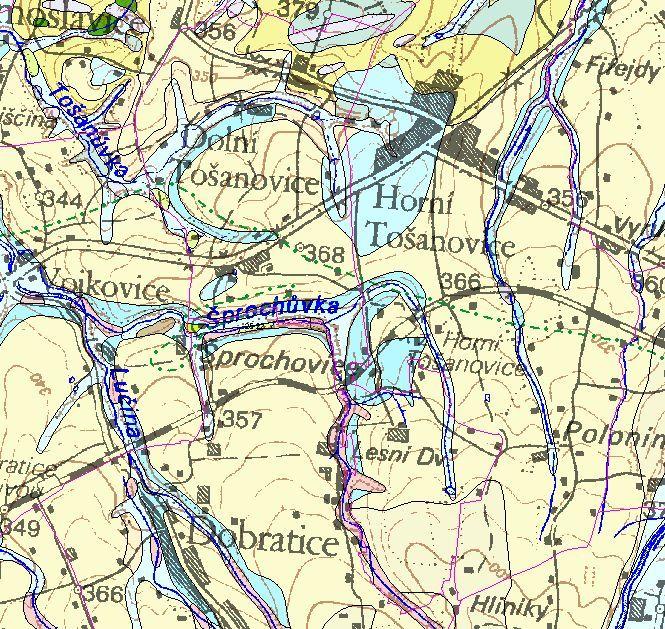 cz/extranet/geodata/mapserver Slezská jednotka křída těšínsko-hradišťské souvrství jura těšínské