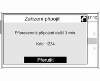 156 Telefon Seznam zařízení Když je mobilní telefon poprvé připojený k portálu telefonu prostřednictvím Bluetooth, mobilní telefon se uloží do seznamu zařízení.