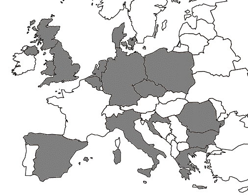 Geografické rozložení