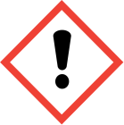 Verze: 0.3 Strana: 2 z 7 1272/2008: Symbol nebezpečnosti: Signální slovo: Varování H věty: H 319 P věty: P101 Je-li nutná lékařská pomoc, mějte po ruce obal nebo štítek výrobku.
